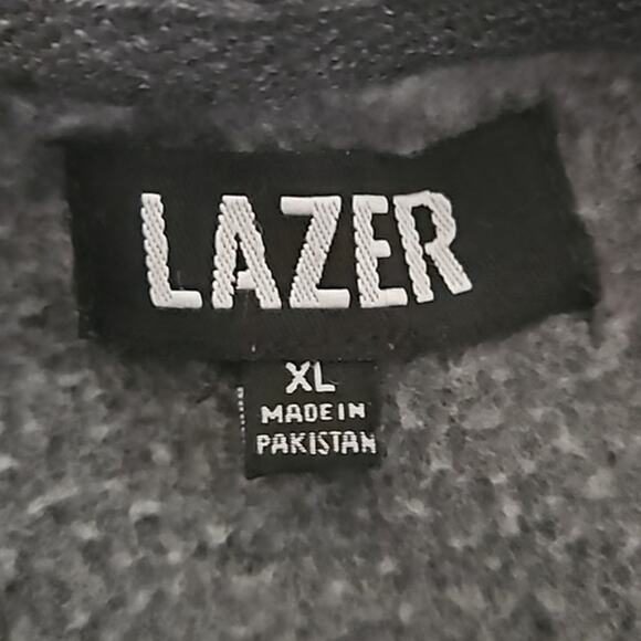 Lazer Men's Pullover Hoodie - Black Size XL, NWT - Picture 8 of 8
